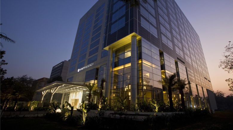 Hyatt Regency Ahmedabad Exterior. Images powered by <a href="https://iceportal.shijigroup.com" target="_blank" rel="noopener">Ice Portal</a>.