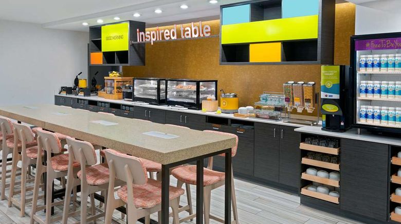 <b>Home2 Suites Buff Airport/Galleria Mall Restaurant</b>. Images powered by <a href="https://iceportal.shijigroup.com/" title="IcePortal" target="_blank">IcePortal</a>.