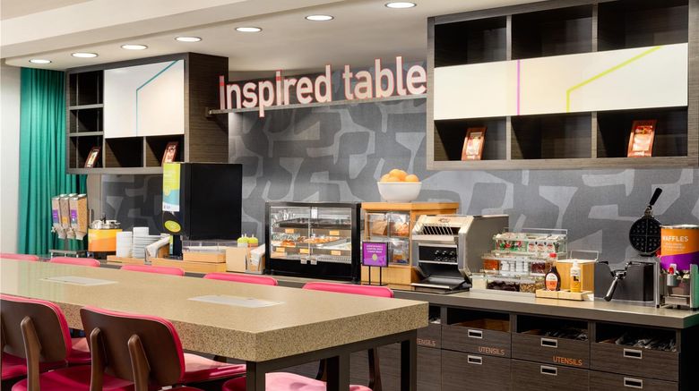<b>Home2 Suites by Hilton-Farmington Restaurant</b>. Images powered by <a href="https://iceportal.shijigroup.com/" title="IcePortal" target="_blank">IcePortal</a>.