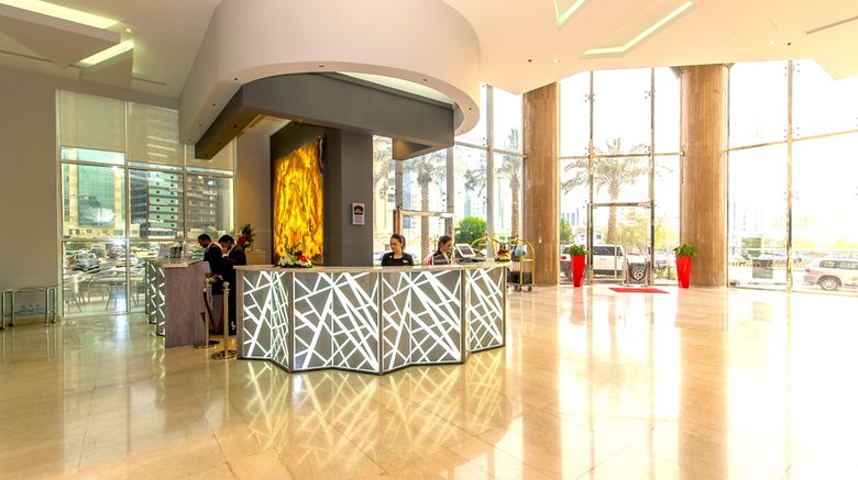 <b>Best Western Plus Doha Lobby</b>. Images powered by <a href="https://iceportal.shijigroup.com/" title="IcePortal" target="_blank">IcePortal</a>.