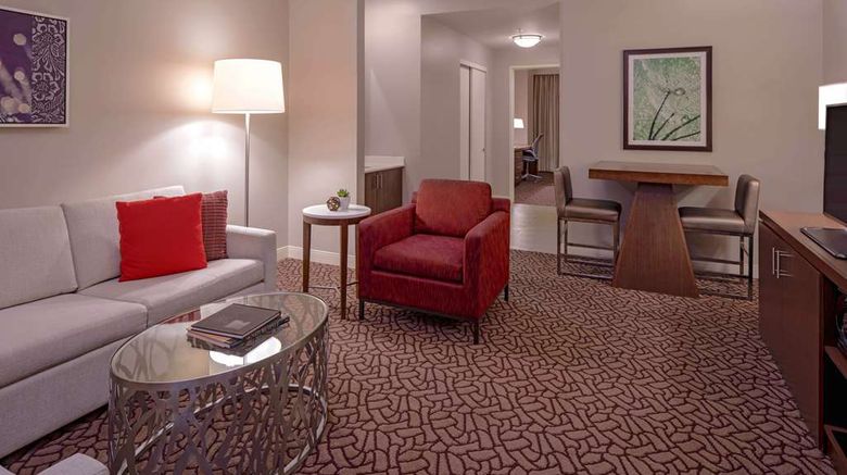 <b>Hilton Garden Inn Downtown Dallas Room</b>. Images powered by <a href="https://iceportal.shijigroup.com/" title="IcePortal" target="_blank">IcePortal</a>.