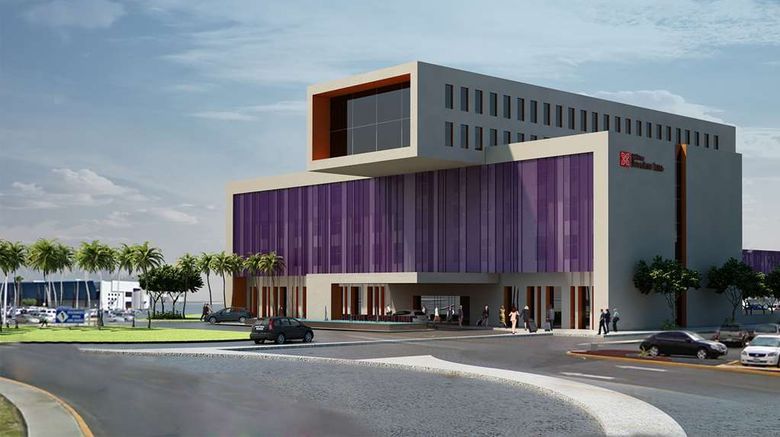 Hilton Garden Inn Monterrey Airport Exterior. Images powered by <a href=https://www.travelweekly-asia.com/Hotels/Monterrey-Mexico/