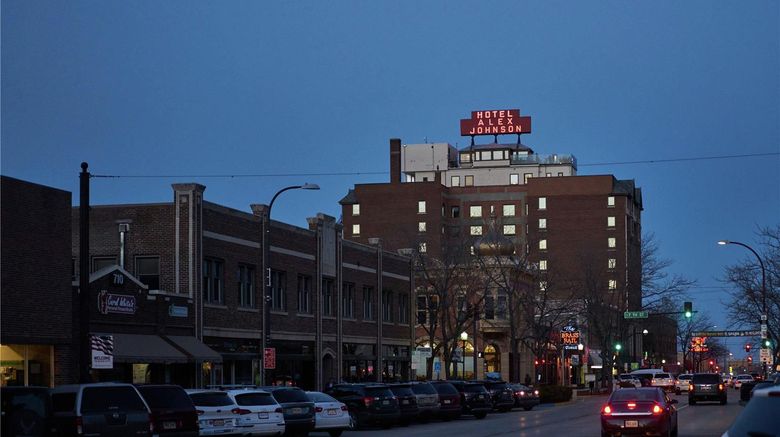 <b>Hotel Alex Johnson, Curio Collection Exterior</b>. Images powered by <a href="https://iceportal.shijigroup.com/" title="IcePortal" target="_blank">IcePortal</a>.