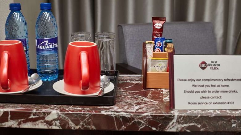 <b>Best Western Plus Lusaka Grand Hotel Restaurant</b>. Images powered by <a href="https://iceportal.shijigroup.com/" title="IcePortal" target="_blank">IcePortal</a>.