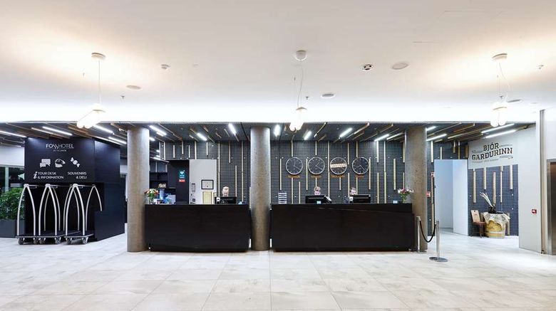 <b>Fosshotel Reykjavik Lobby</b>. Images powered by <a href="https://iceportal.shijigroup.com/" title="IcePortal" target="_blank">IcePortal</a>.