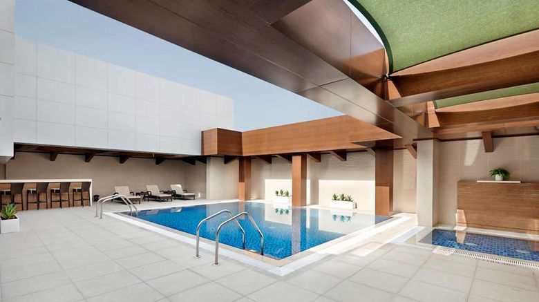 <b>Hyatt Place Dubai/Baniyas Square Pool</b>. Images powered by <a href="https://iceportal.shijigroup.com/" title="IcePortal" target="_blank">IcePortal</a>.