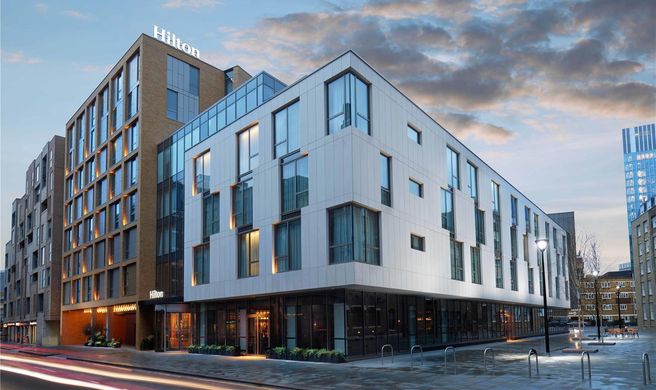 Hilton London Bankside Exterior