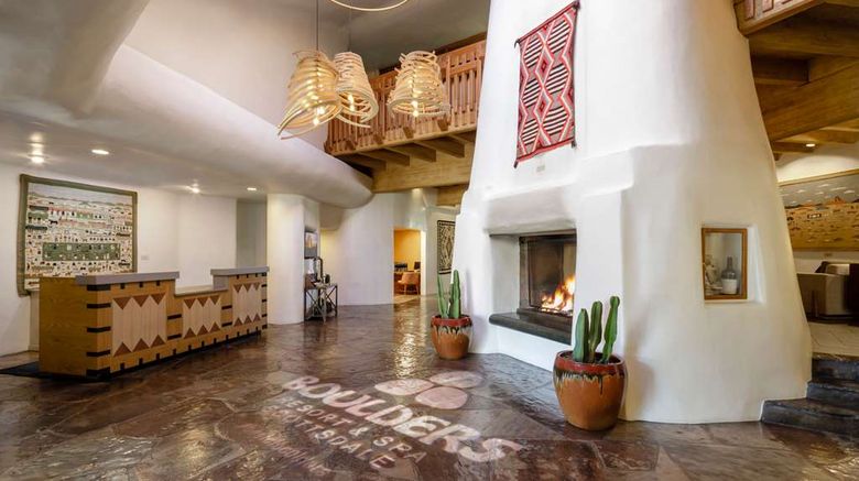 <b>Boulders Resort & Spa, Curio Coll Lobby</b>. Images powered by <a href="https://iceportal.shijigroup.com/" title="IcePortal" target="_blank">IcePortal</a>.