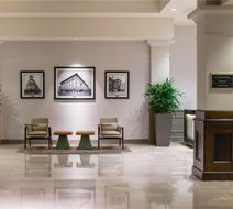 Hilton Richmond Downtown Lobby