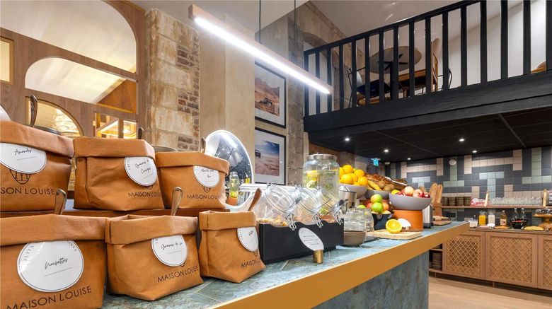 <b>Hotel Maison Louise Lille Centre Restaurant</b>. Images powered by <a href="https://iceportal.shijigroup.com/" title="IcePortal" target="_blank">IcePortal</a>.