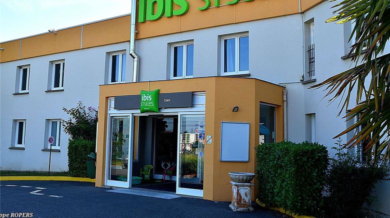Ibis Styles Gien Exterior. Images powered by <a href="https://iceportal.shijigroup.com" target="_blank" rel="noopener">Ice Portal</a>.