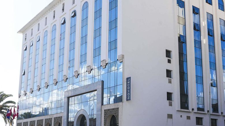 <b>Novotel Tunis Exterior</b>. Images powered by <a href="https://iceportal.shijigroup.com/" title="IcePortal" target="_blank">IcePortal</a>.