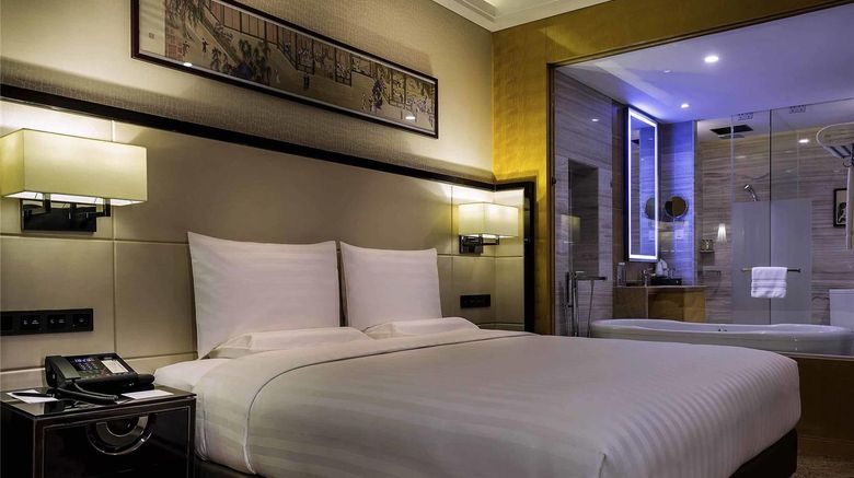 <b>Pullman Qingdao Ziyue Hotel Room</b>. Images powered by <a href="https://iceportal.shijigroup.com/" title="IcePortal" target="_blank">IcePortal</a>.