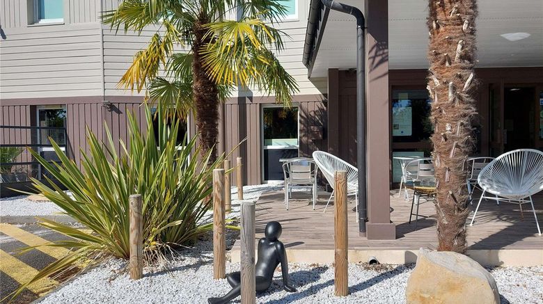 <b>Ibis Budget Deauville Exterior</b>. Images powered by <a href="https://iceportal.shijigroup.com/" title="IcePortal" target="_blank">IcePortal</a>.