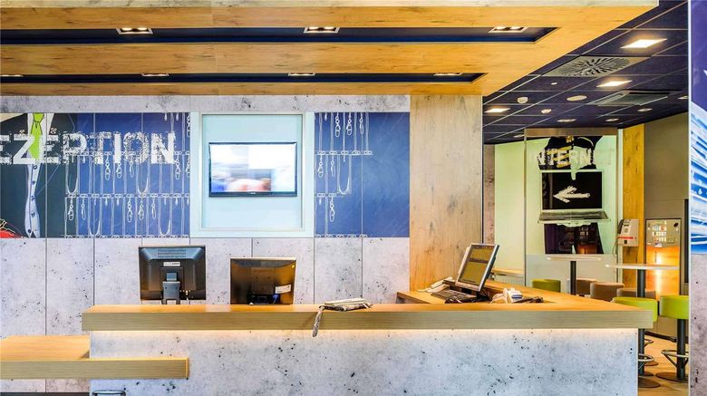 <b>Ibis Budget Deauville Exterior</b>. Images powered by <a href="https://iceportal.shijigroup.com/" title="IcePortal" target="_blank">IcePortal</a>.