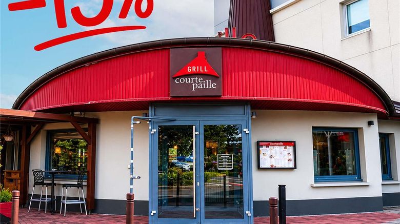 <b>Ibis Budget Caen Porte de Bretagne Exterior</b>. Images powered by <a href="https://iceportal.shijigroup.com/" title="IcePortal" target="_blank">IcePortal</a>.