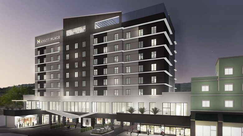 <b>Hyatt Place Tegucigalpa Exterior</b>. Images powered by <a href="https://iceportal.shijigroup.com/" title="IcePortal" target="_blank">IcePortal</a>.
