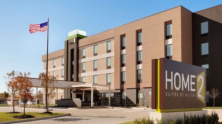 <b>Home2 Suites Oklahoma City South Exterior</b>. Images powered by <a href="https://iceportal.shijigroup.com/" title="IcePortal" target="_blank">IcePortal</a>.