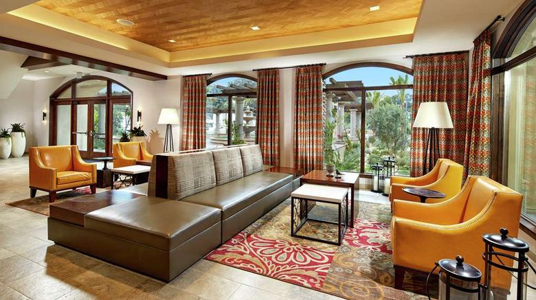 <b>Hilton Garden Inn San Diego Old Town Lobby</b>. Images powered by <a href="https://iceportal.shijigroup.com/" title="IcePortal" target="_blank">IcePortal</a>.