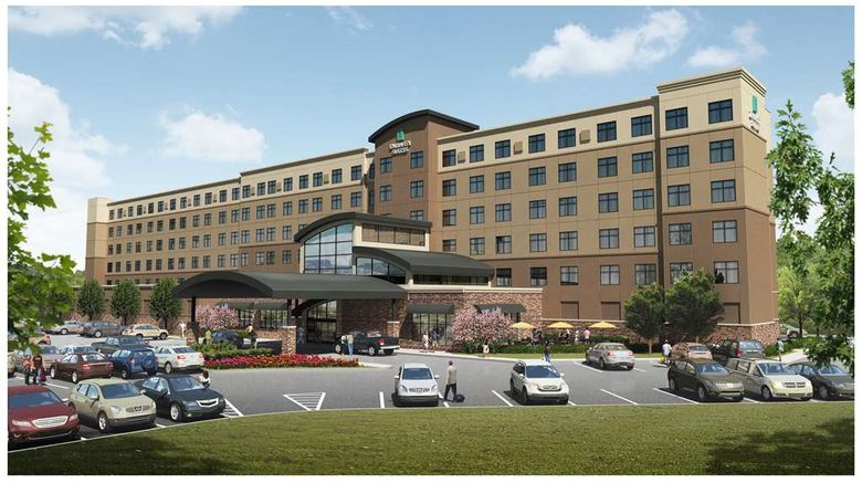 <b>Embassy Suites Akron Canton Airport Exterior</b>. Images powered by <a href="https://iceportal.shijigroup.com/" title="IcePortal" target="_blank">IcePortal</a>.