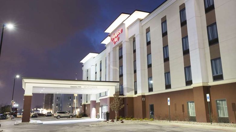 <b>Hampton Inn Toledo/Oregon Exterior</b>. Images powered by <a href="https://iceportal.shijigroup.com/" title="IcePortal" target="_blank">IcePortal</a>.