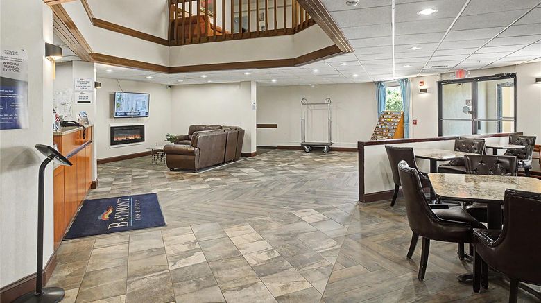 <b>Baymont Inn & Suites Greensburg Lobby</b>. Images powered by <a href="https://iceportal.shijigroup.com/" title="IcePortal" target="_blank">IcePortal</a>.