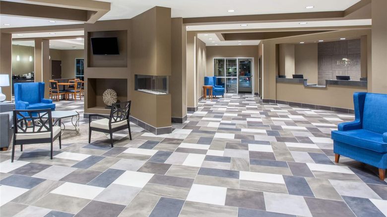 <b>Baymont Inn & Suites Grand Forks Lobby</b>. Images powered by <a href="https://iceportal.shijigroup.com/" title="IcePortal" target="_blank">IcePortal</a>.