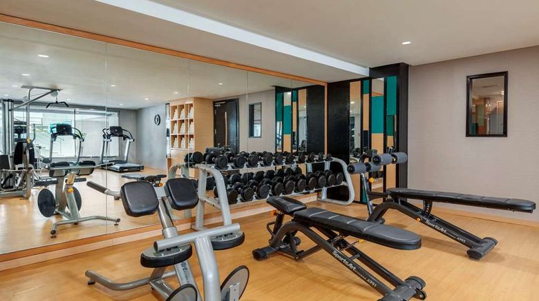 <b>Ramada Hotel & Suites Amwaj Islands Health</b>. Images powered by <a href="https://iceportal.shijigroup.com/" title="IcePortal" target="_blank">IcePortal</a>.