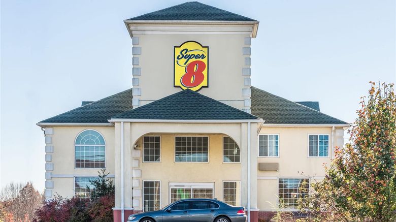<b>Super 8 Harrisburg Hershey North Exterior</b>. Images powered by <a href="https://iceportal.shijigroup.com/" title="IcePortal" target="_blank">IcePortal</a>.