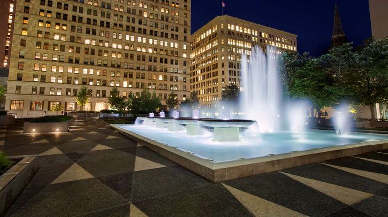 <b>Embassy Suites Pittsburgh Downtown Exterior</b>. Images powered by <a href="https://iceportal.shijigroup.com/" title="IcePortal" target="_blank">IcePortal</a>.