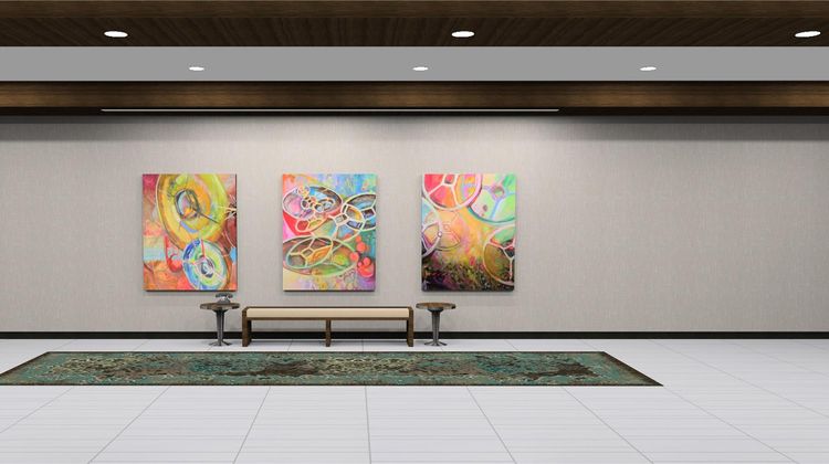 Embassy Suites Pittsburgh Downtown Lobby