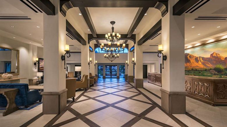 <b>Embassy Suites Scottsdale Resort Lobby</b>. Images powered by <a href="https://iceportal.shijigroup.com/" title="IcePortal" target="_blank">IcePortal</a>.