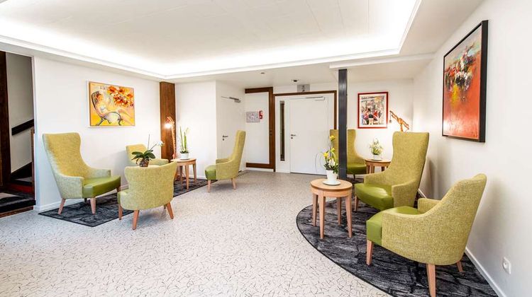 Best Western Plus Au Cheval Blanc Mulhouse Lobby