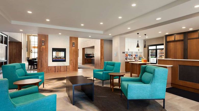 <b>Homewood Suites Syracuse Carrier Circle Lobby</b>. Images powered by <a href="https://iceportal.shijigroup.com/" title="IcePortal" target="_blank">IcePortal</a>.