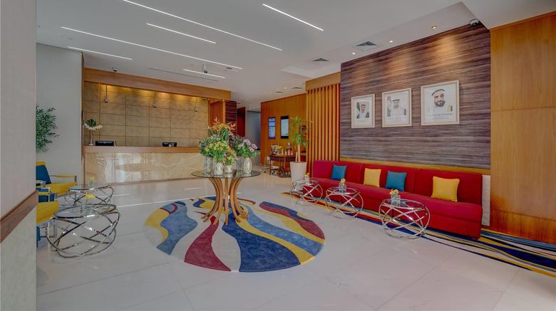 <b>TRYP by Wyndham Abu Dhabi City Center Lobby</b>. Images powered by <a href="https://iceportal.shijigroup.com/" title="IcePortal" target="_blank">IcePortal</a>.