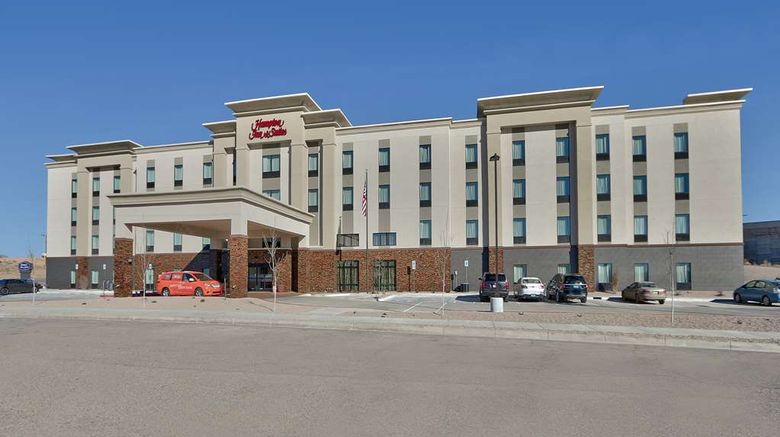 <b>Hampton Inn & Suites Albuquerque Airport Exterior</b>. Images powered by <a href="https://iceportal.shijigroup.com/" title="IcePortal" target="_blank">IcePortal</a>.