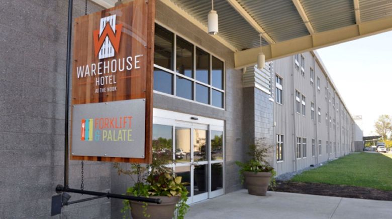 <b>Warehouse Hotel Exterior</b>. Images powered by <a href="https://iceportal.shijigroup.com/" title="IcePortal" target="_blank">IcePortal</a>.