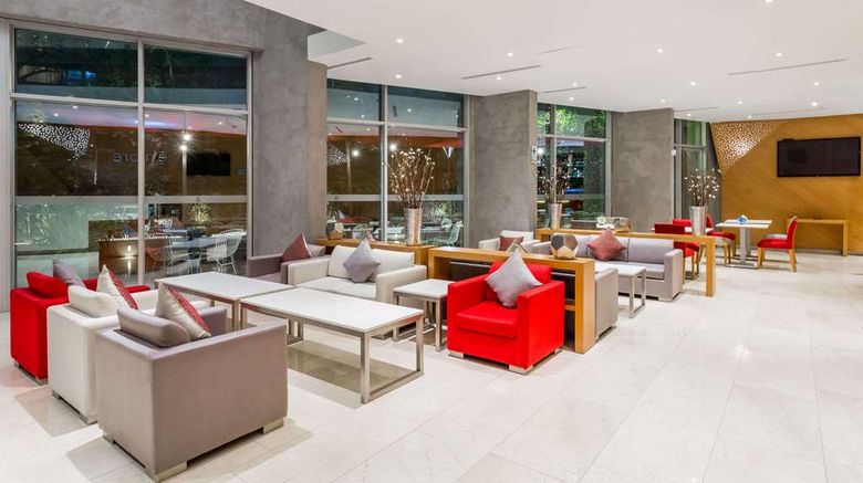 <b>Ramada Encore Lima San Isidro Hotel Lobby</b>. Images powered by <a href="https://iceportal.shijigroup.com/" title="IcePortal" target="_blank">IcePortal</a>.