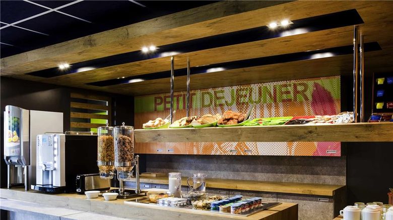 <b>Ibis Budget Grigny Centre Restaurant</b>. Images powered by <a href="https://iceportal.shijigroup.com/" title="IcePortal" target="_blank">IcePortal</a>.
