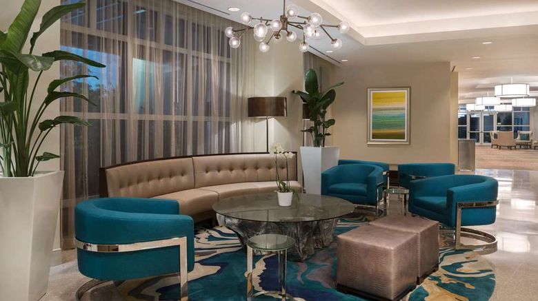<b>Homewood Suites Miami Dolphin Mall Lobby</b>. Images powered by <a href="https://iceportal.shijigroup.com/" title="IcePortal" target="_blank">IcePortal</a>.