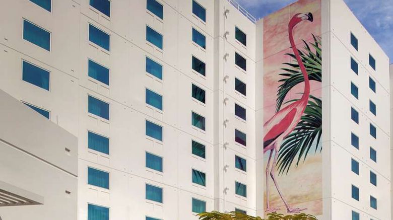 <b>Homewood Suites Miami Dolphin Mall Exterior</b>. Images powered by <a href="https://iceportal.shijigroup.com/" title="IcePortal" target="_blank">IcePortal</a>.