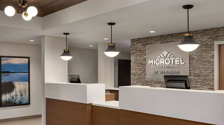 <b>Microtel Inn & Suites Bonnyville Lobby</b>. Images powered by <a href="https://iceportal.shijigroup.com/" title="IcePortal" target="_blank">IcePortal</a>.