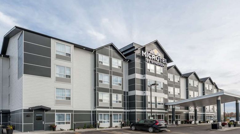 <b>Microtel Inn & Suites Bonnyville Exterior</b>. Images powered by <a href="https://iceportal.shijigroup.com/" title="IcePortal" target="_blank">IcePortal</a>.