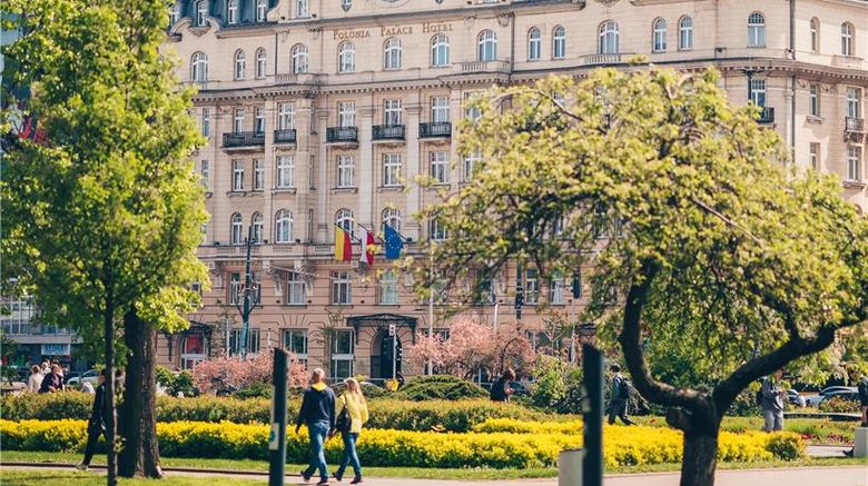Polonia Palace Hotel Exterior. Images powered by <a href="https://iceportal.shijigroup.com" target="_blank" rel="noopener">Ice Portal</a>.