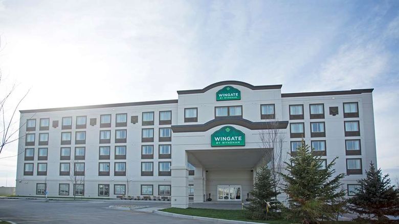 <b>Wingate by Wyndham Calgary Airport Exterior</b>. Images powered by <a href="https://iceportal.shijigroup.com/" title="IcePortal" target="_blank">IcePortal</a>.
