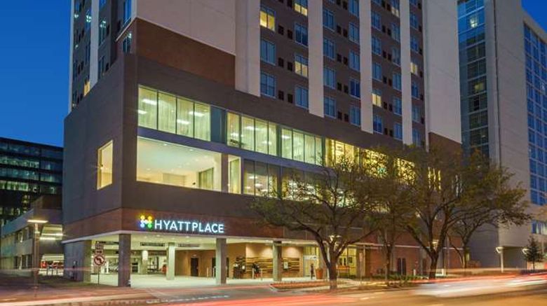 Hyatt Place Houston/Galleria Exterior. Images powered by <a href="https://iceportal.shijigroup.com" target="_blank" rel="noopener">Ice Portal</a>.