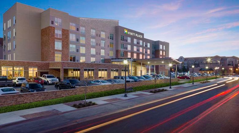 <b>Hyatt Place Lubbock Exterior</b>. Images powered by <a href="https://iceportal.shijigroup.com/" title="IcePortal" target="_blank">IcePortal</a>.