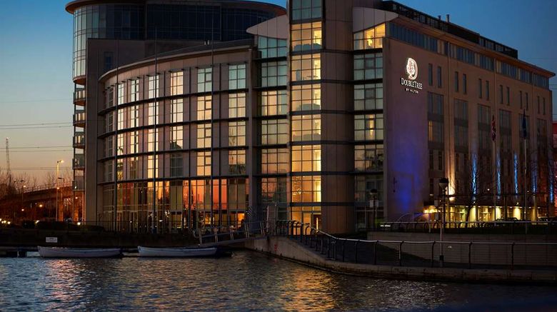 <b>DoubleTree by Hilton London ExCeL Exterior</b>. Images powered by <a href="https://iceportal.shijigroup.com/" title="IcePortal" target="_blank">IcePortal</a>.
