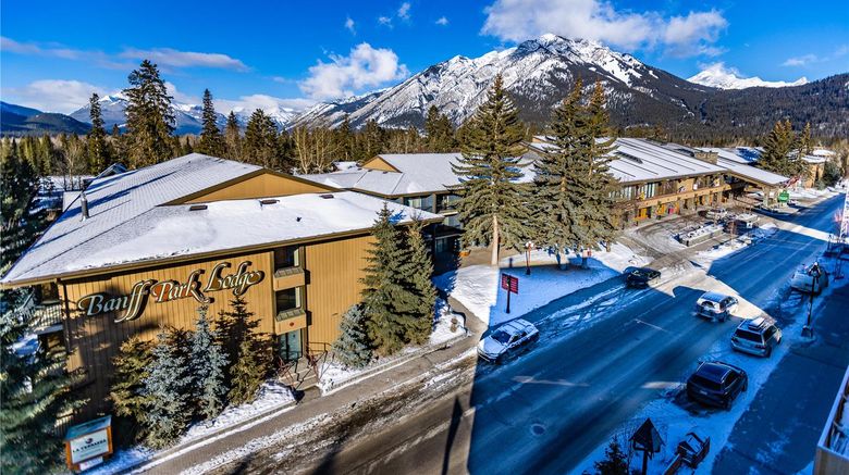 Banff Park Lodge Resort Hotel  and  Conf Ctr Exterior. Images powered by <a href="https://iceportal.shijigroup.com" target="_blank" rel="noopener">Ice Portal</a>.