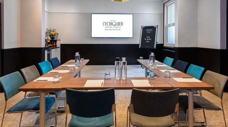 <b>L'Echiquier Opera Paris Hotel-MGallery Meeting</b>. Images powered by <a href="https://iceportal.shijigroup.com/" title="IcePortal" target="_blank">IcePortal</a>.